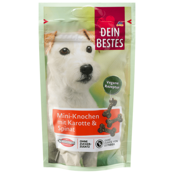 DEIN BESTES poslastica za pse mini veganske kosti 60g 0