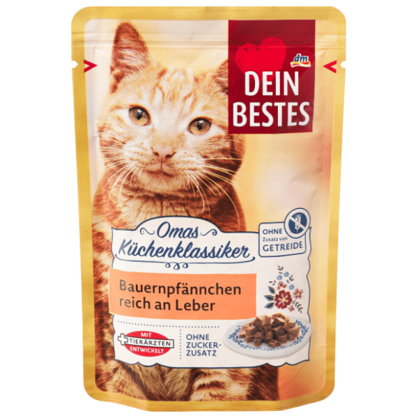 DEIN BESTES Omas Kuchenklassiker hrana za mačke jetra 100g 0