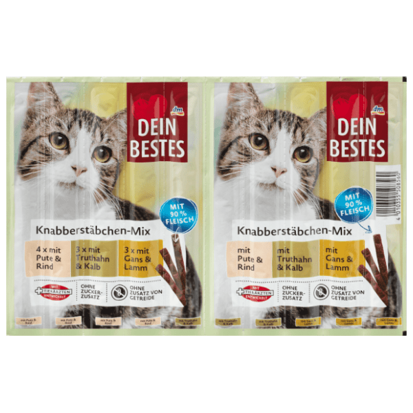 DEIN BESTES poslastica za mačke mix štapića 10kom 0