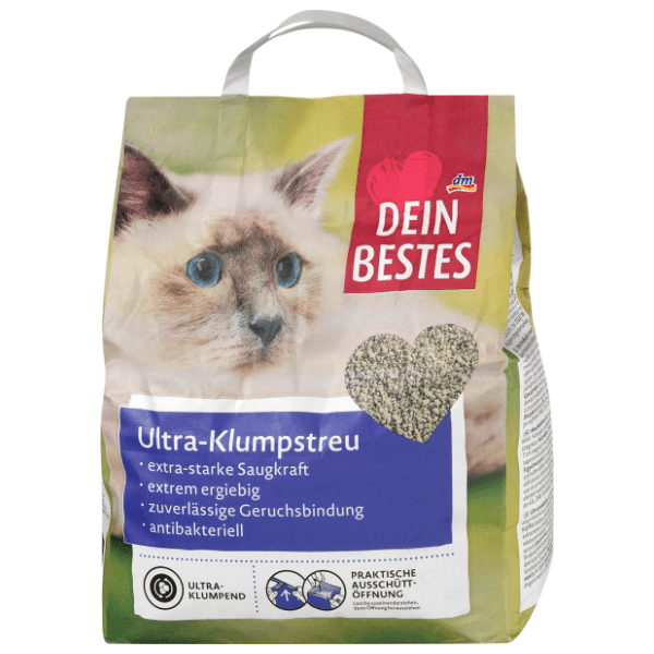 DEIN BESTES Ultra bijeli pijesak za mačke 6l 0