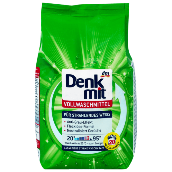 DENKMIT deterdžent za bijelo rublje 20 pranja (1,35kg) 0