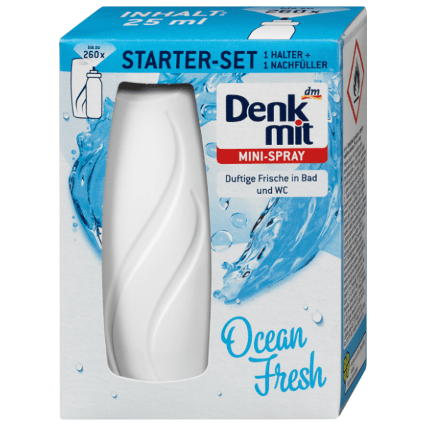 DENKMIT mini osvježivač ocean fresh 25ml 0