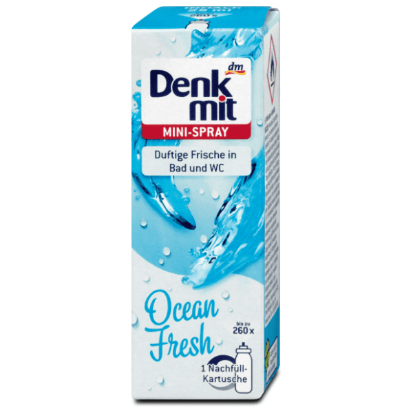 DENKMIT mini osvježivač u spreju ocean fresh 25ml 0