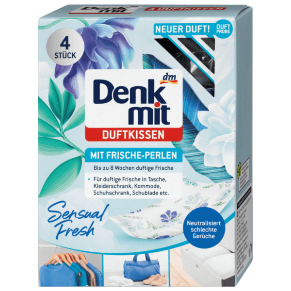 DENKMIT mirisni jastučići za ormar 4kom 0