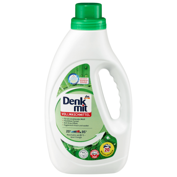 DENKMIT tekući deterdžent za bijelo rublje 20 pranja 0