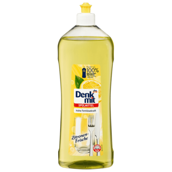 Detergent za suđe DENKMIT limun 1l 0
