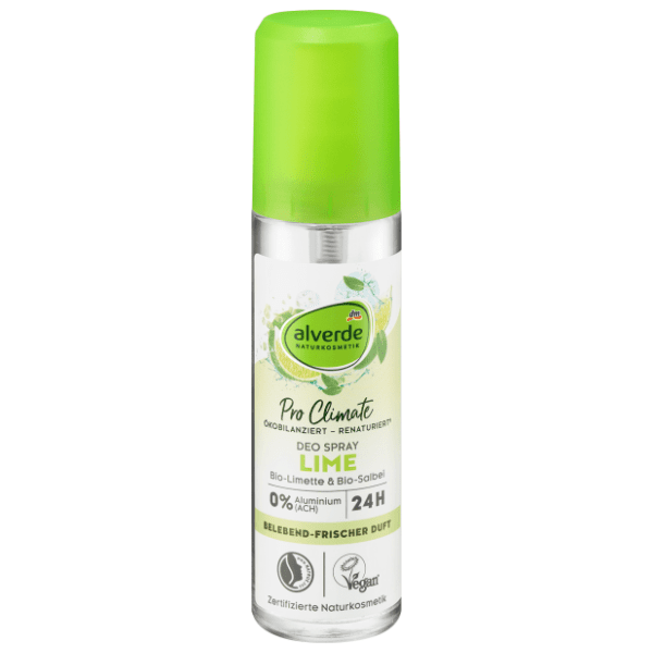 Dezodorans ALVERDE Pro climate organska limeta i kadulja 75ml 0