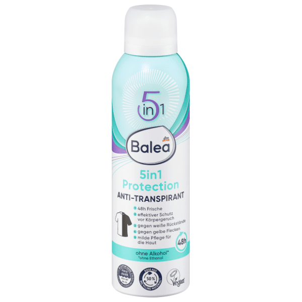 Dezodorans BALEA 5in1 Protection anti-transpirant 200ml 0