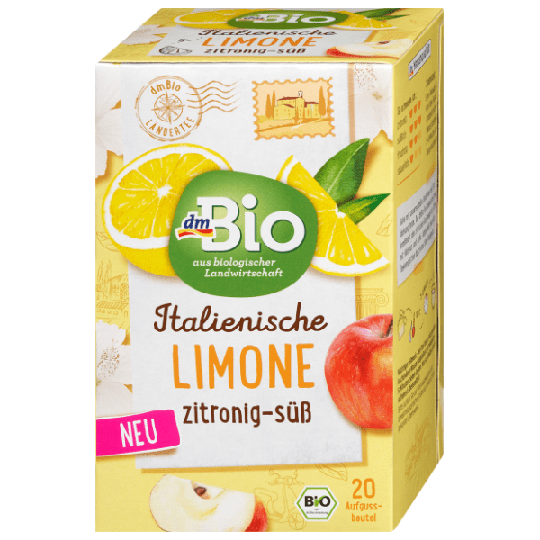 DM BIO čaj mješavina biljaka limun cikorija i stevija 40g 0