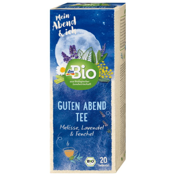 DM BIO Guten abend tee bilje matičnjak lavanda i komorač 30g 0