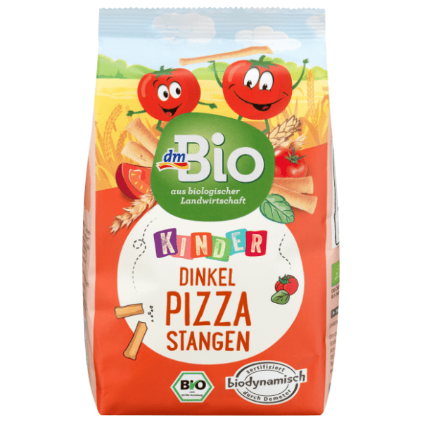 DM BIO Kinder štapići od pira za djecu pizza 80g 0