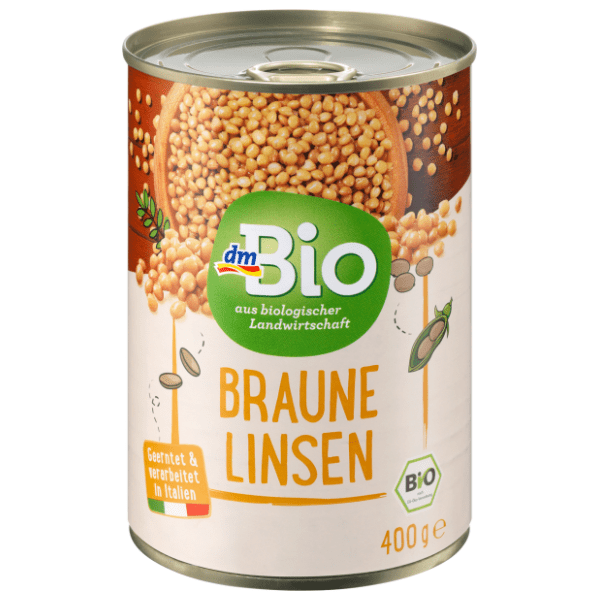 DM BIO smeđa leća 400g 0