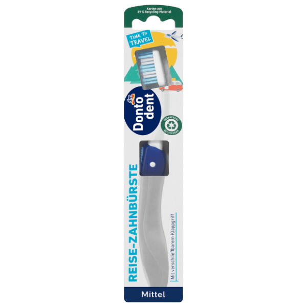 DONTODENT putna četkica za zube srednja 1kom (više vrsta) 0