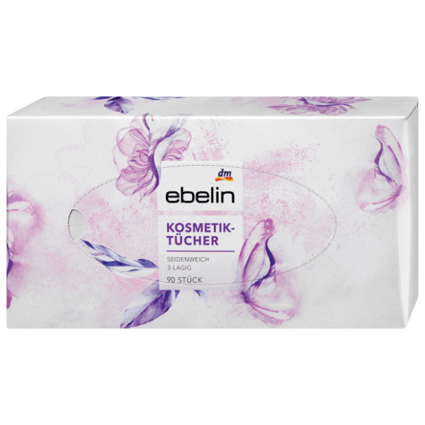 EBELIN kozmetičke maramice 3 sloja 90 kom 0