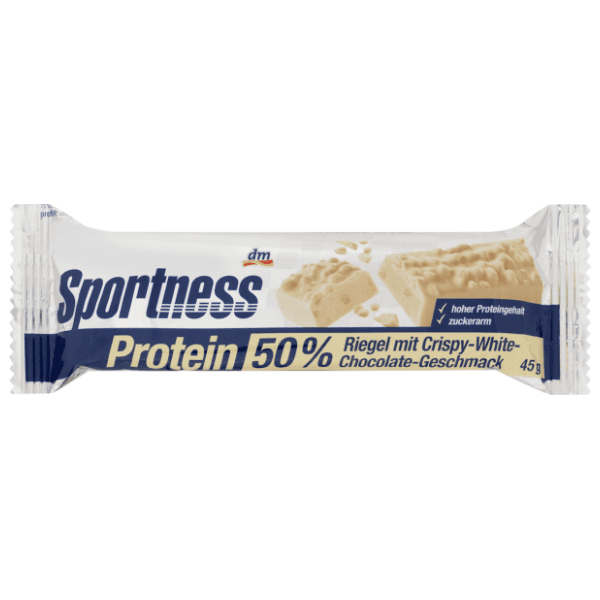 Energetska pločica SPORTNESS 50% proteina bijela čokolada 45g 0