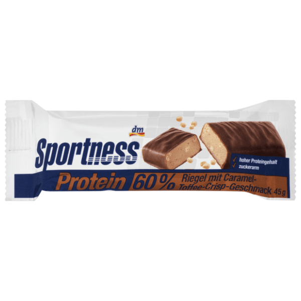 Energetska pločica SPORTNESS karamela crisp 45g 0