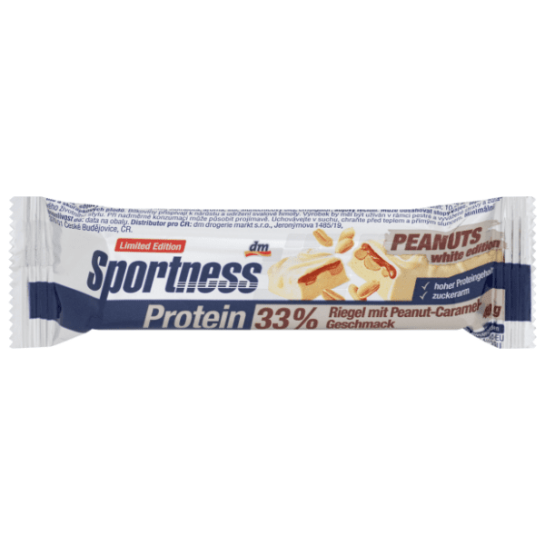 Energetska pločica SPORTNESS kikiriki i karamela 40g 0