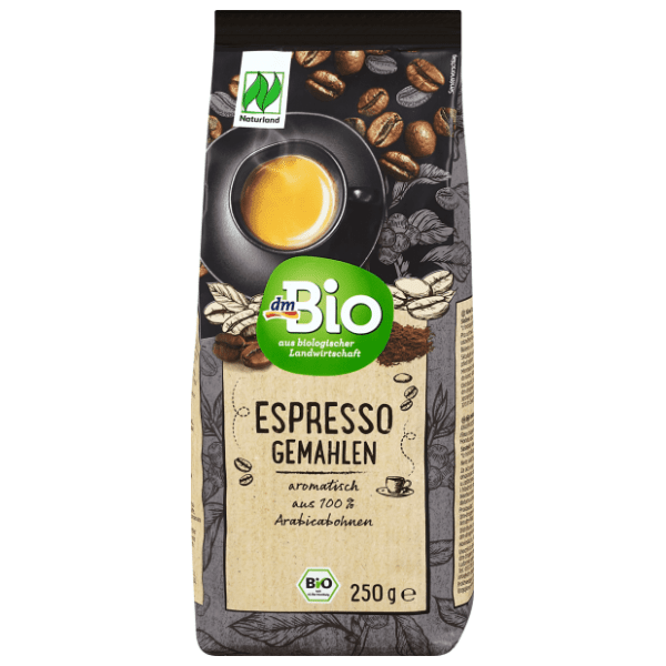 Espresso kava DM BIO mljevena 250g 0