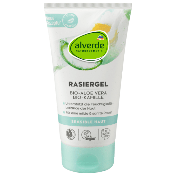 Gel za brijanje ALVERDE Sensitiv aloe vera i kamilica 150ml 0