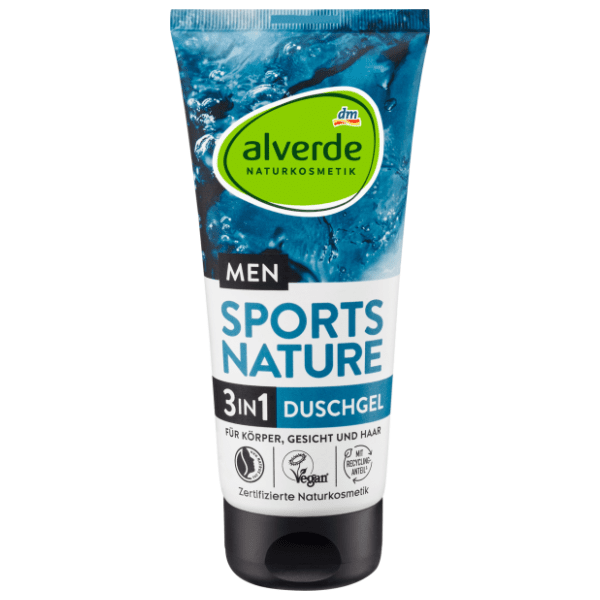 Gel za tuširanje ALVERDE Sports nature 3u1 200ml 0