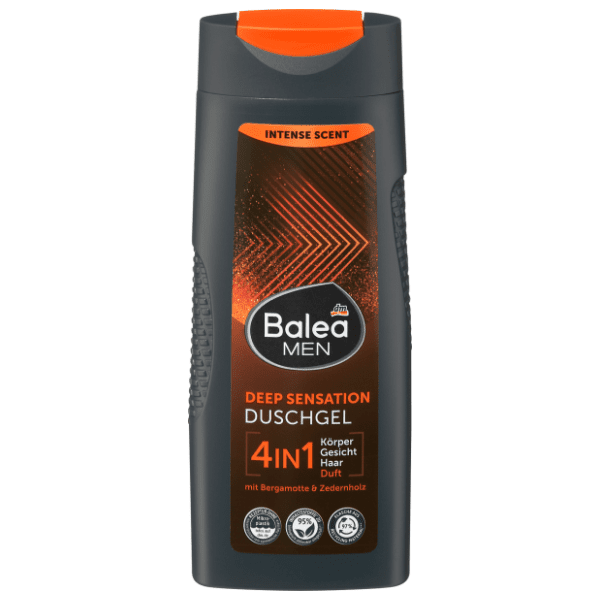 Gel za tuširanje BALEA MEN Deep sensational 4u1 300ml 0