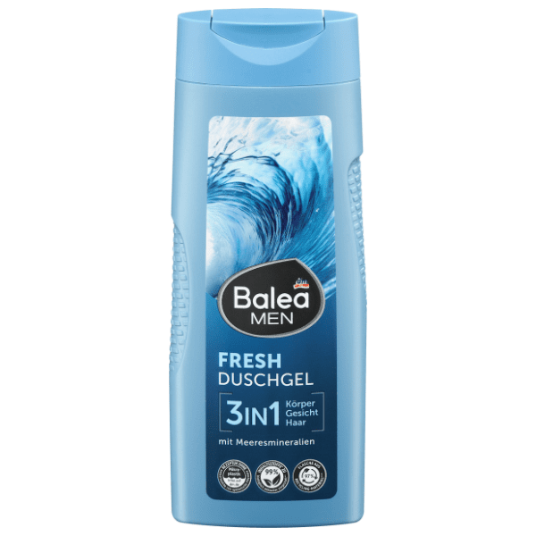 Gel za tuširanje BALEA MEN Fresh 3u1 300ml 0