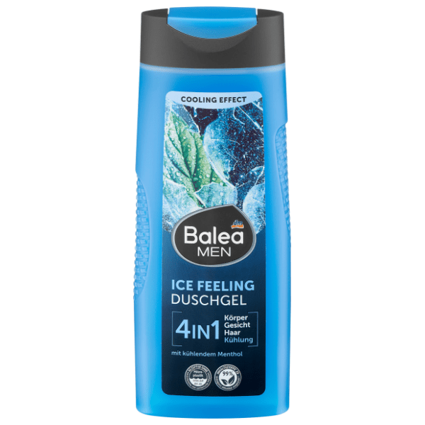 Gel za tuširanje BALEA MEN Ice feeling 4u1 300ml 0