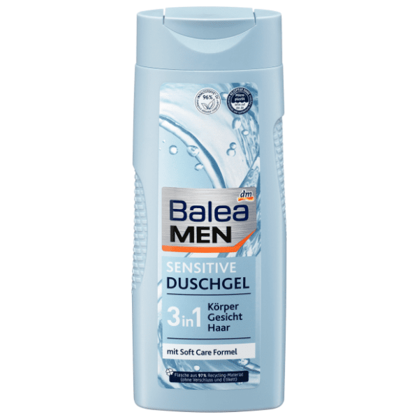 Gel za tuširanje BALEA MEN Sensitive 3u1 300ml 0