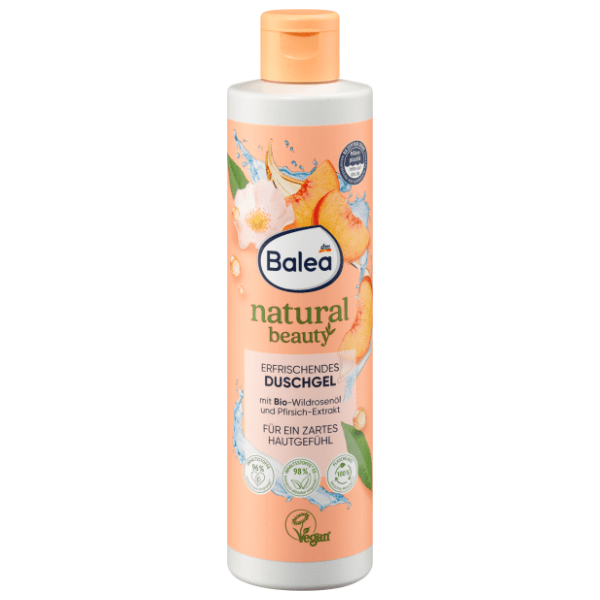 Gel za tuširanje BALEA Natural beauty šipak i breskva 250ml 0