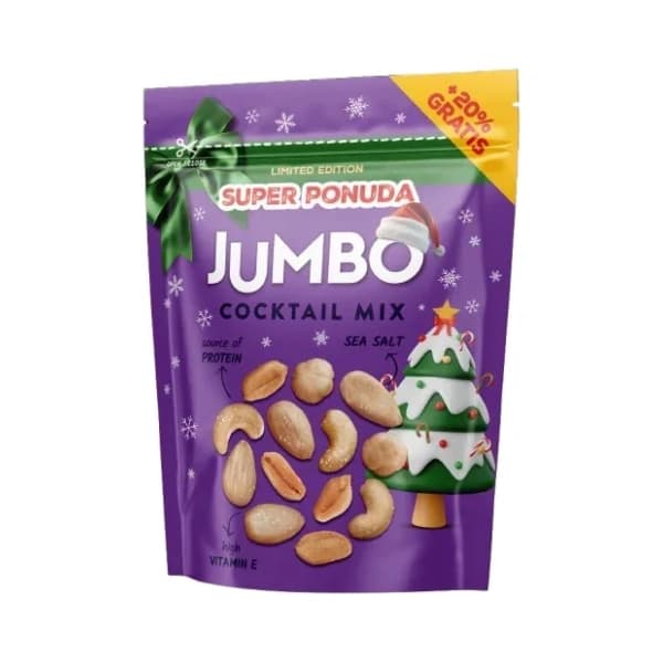 Grickalice JUMBO cocktail mix 180g + 20g gratis 0