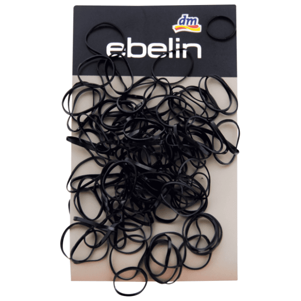 Gumica za kosu EBELIN mini crna 250kom 0