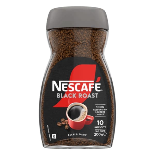 Instant kava NESCAFE Black roast 200g 0