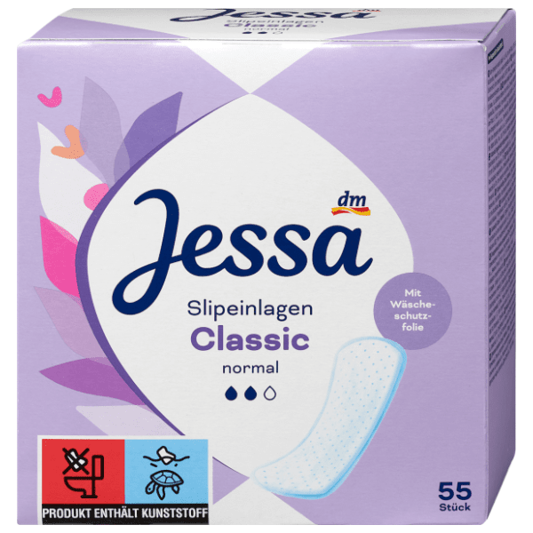 JESSA Classic dnevni ulošci sa zaštitnom folijom normal 55kom 0