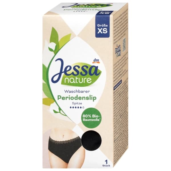 JESSA Nature višekratne menstrualne gaćice XS 1kom 0