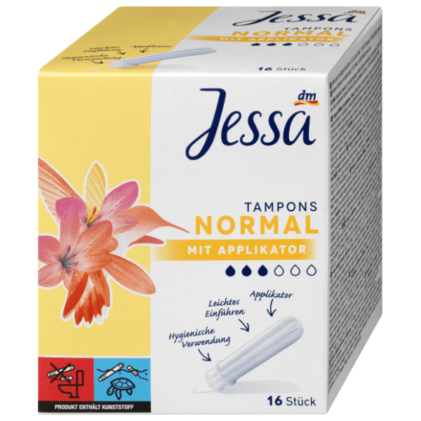 JESSA Normal tamponi s aplikatorom 16kom 0