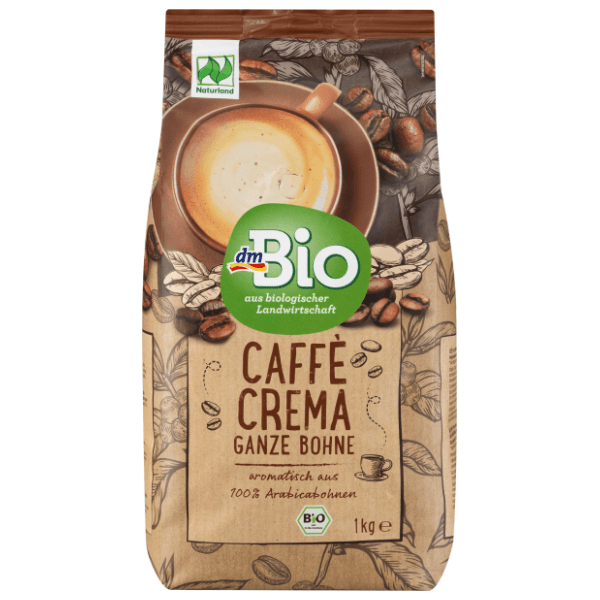 Kava DM BIO kremasta cijelo zrno 1kg 0