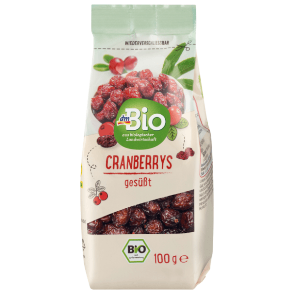 Brusnica DM BIO kandirana 100g 0