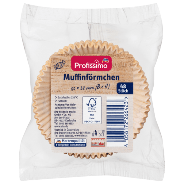 Košarice za muffine PROFISSIMO 48kom (više vrsta) 0