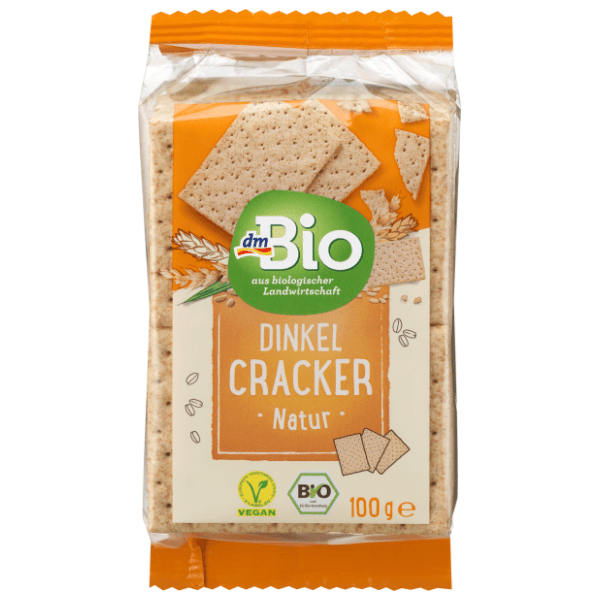 Krekeri DM BIO Natur integralni od pira 100g 0