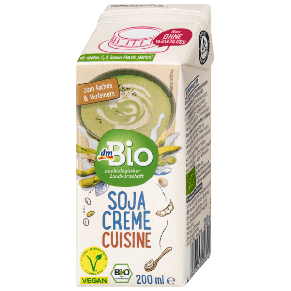 Krema za kuhanje DM BIO na bazi soje organska 200ml 0