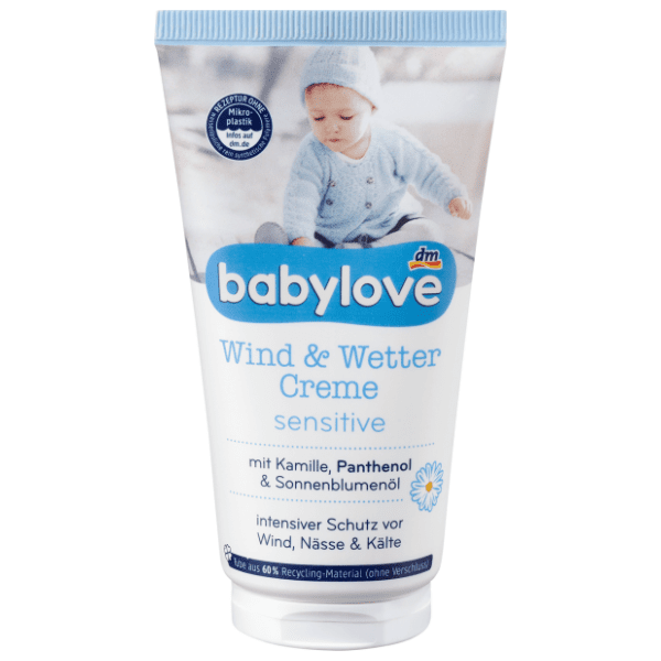 Krema BABYLOVE Sensitive za zaštitu od vjetra i hladnoće 75ml 0
