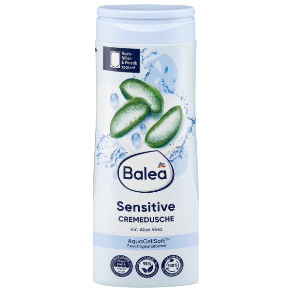 Kremasti gel za tuširanje BALEA Sensitive aloe vera 300ml 0