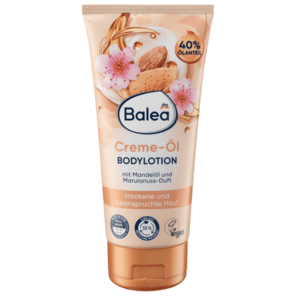 Kremasto uljni losion za tijelo BALEA badem miris marule 200ml 0