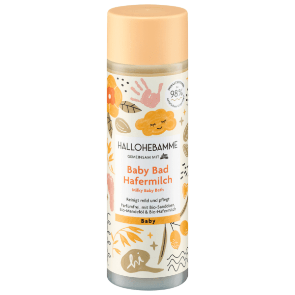 Kupka HALLOHEBAMME zobeno mlijeko 200ml 0