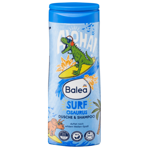 Kupka i šampon BALEA Surfosaurus 300ml 0