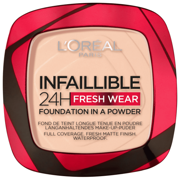 L'OREAL Infaillible 24h kompaktni puder 180 rose sand 0