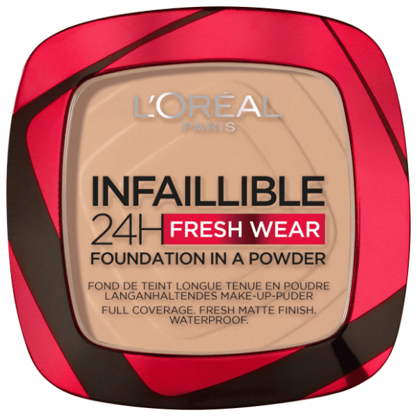 L'OREAL Infaillible 24h puder u kamenu 130 true beige 0