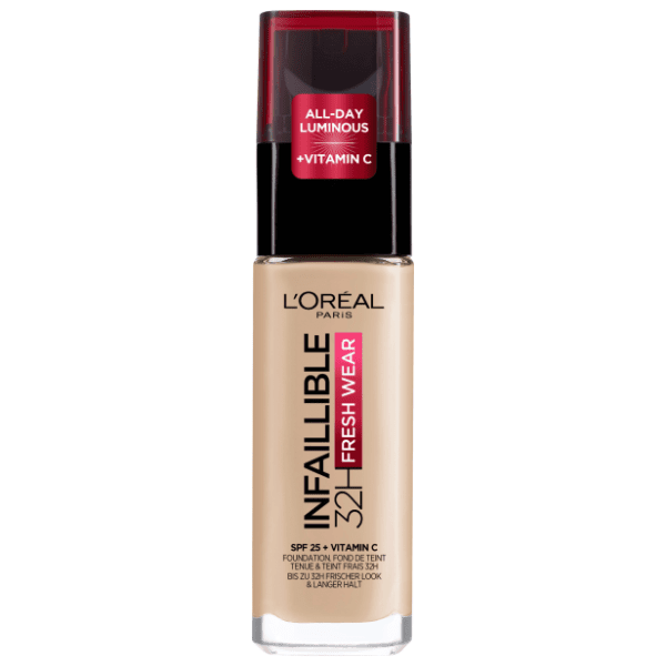 L'OREAL Infaillible 32h fresh wear tekući puder SPF25 130 beige 0