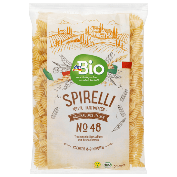 Makaroni DM BIO spirala 500g 0