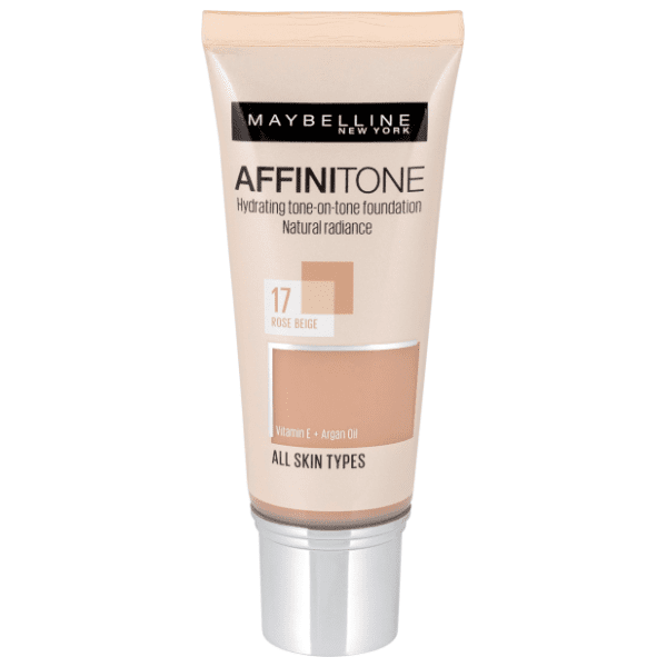 MAYBELLINE Affinitone tekući puder 17 rose beige 30ml 0